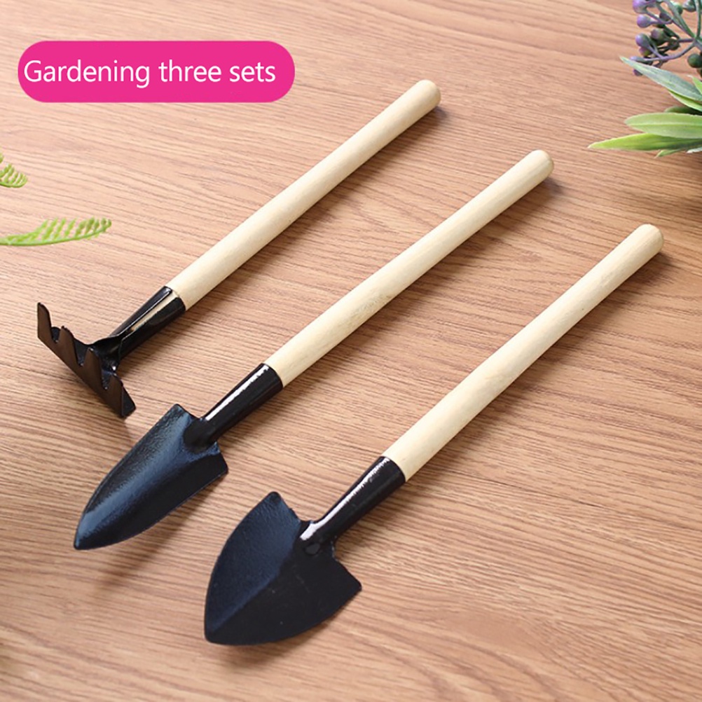 Home Gardening Tool Set Balcony Home-grown Mini Excavation Fits Shovel Rake Garden Combination Tools for Garden ELEN