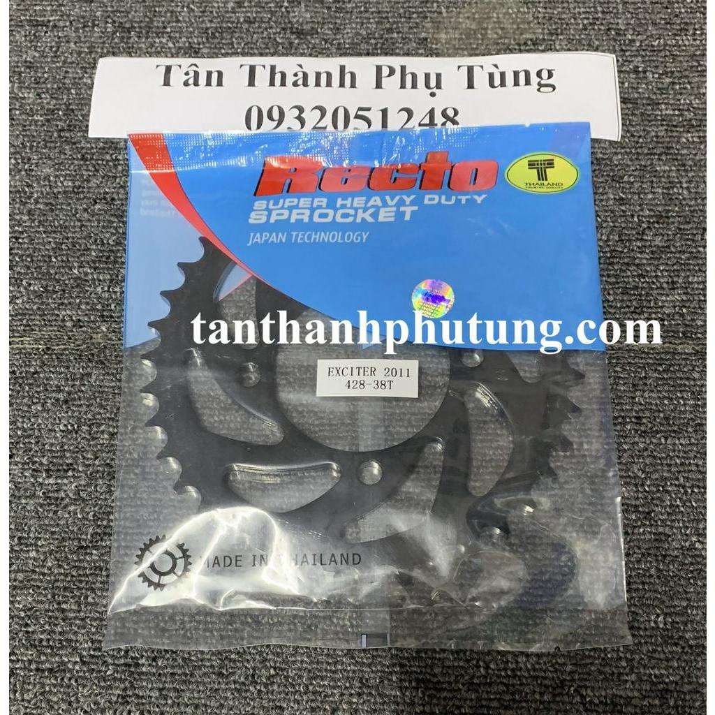 Đĩa RECTO chĩnh hãng Exciter 135: 38T, 39T, 40T, 41T