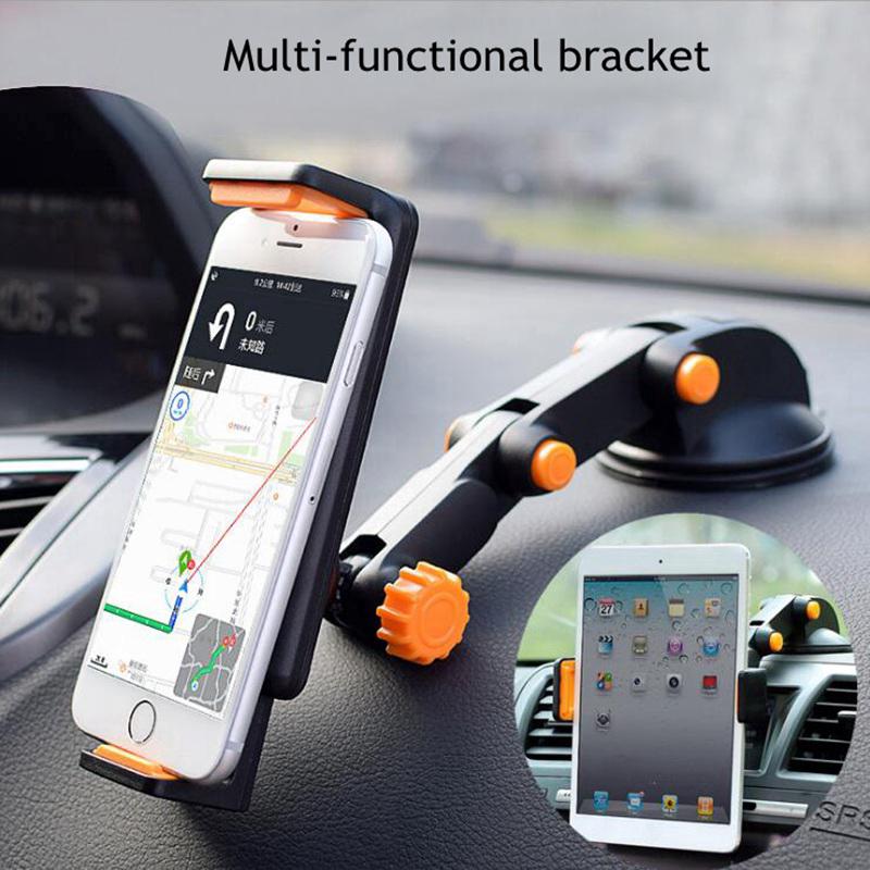 360 Degree Rotating Tablet Car Phone Mount Holder For Smartphone GPS Mobile phone holder Car bracket