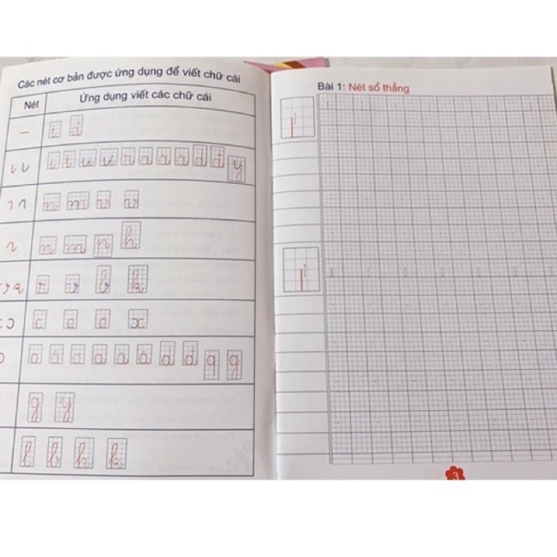 Sách- Bé tập viết nét cơ bản hành trang cho bé vào lớp 1