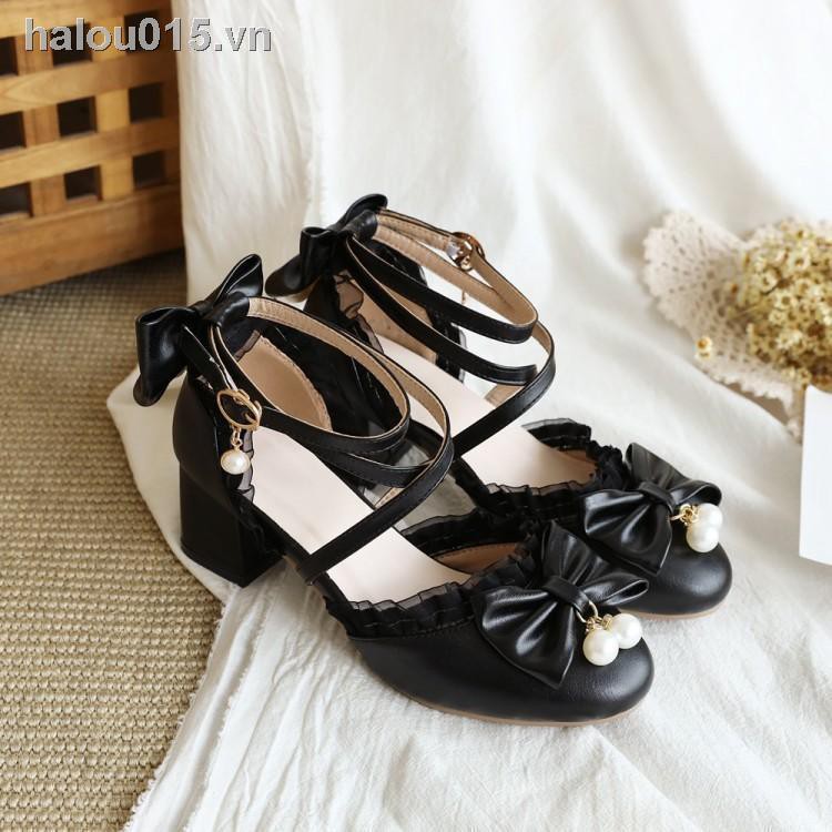 Giày cao gót thời trang thiết kế cho bé 11-12 - 9 tuổi