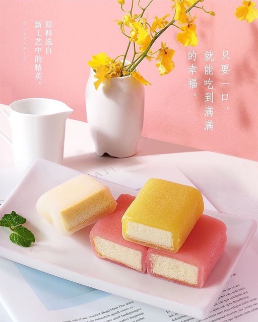 1kg mochi cuộn bánh mix các vị