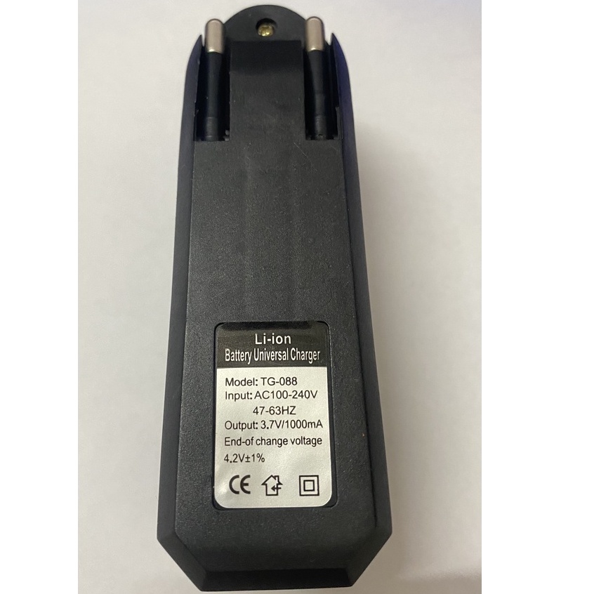 Sạc 2 cell Pin li-ion 18650 16340 14500 3.7V Cho Đèn Pin, Quạt Sạc, Vape,...