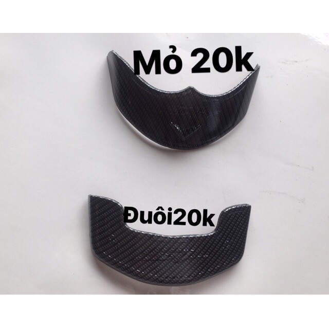 Ốp trang trí sh 2019-2017 chính hãng cacbon.7 món