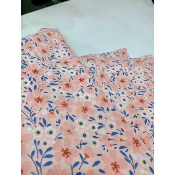 Áo hai dây lụa hoa nhí mặc trong cardigan, blazer xinh xắn, chất lụa hàn hoạ tiết xinh xắn chất vải mềm mịn thoải mái