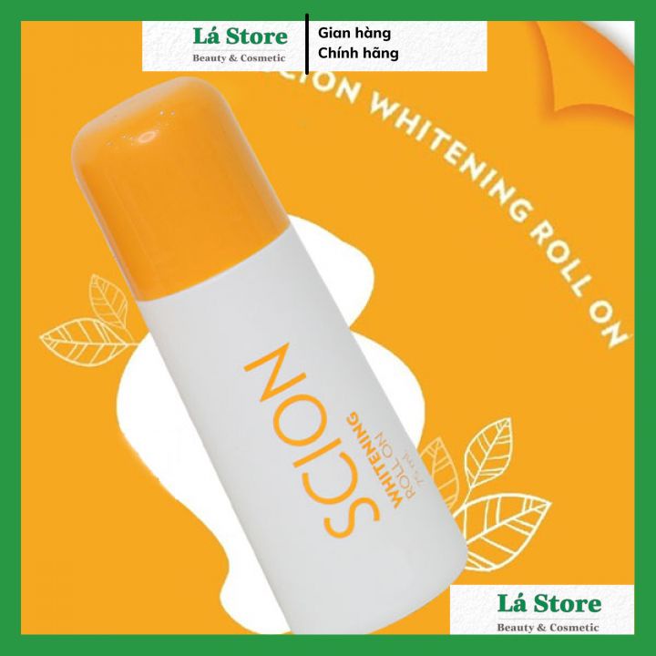 Lăn Khử Mùi Scion Whitening Roll On 75ml - Lăn nách Scion mẫu mới 2021