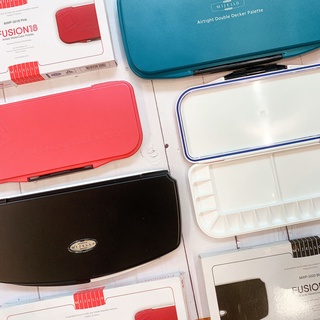 Palette Pha Màu MIJELLO FUSION - Khay Pha Màu 18/20/24/30/33 Ô