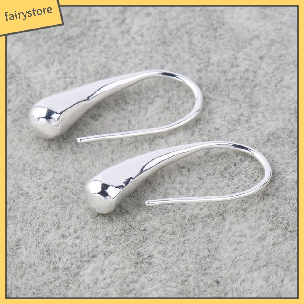 Hoa Tai Xi Bạc Dáng Dài Cho Nữ