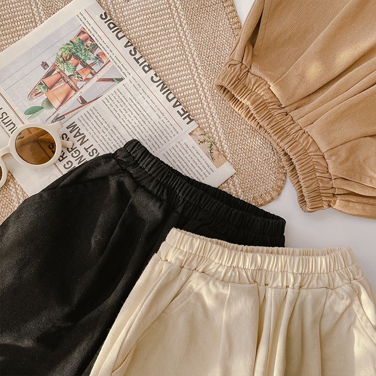 Quần kaki đơn màu phong cách hàn quốc cho bé Q793 [Form to hơn 1 size]