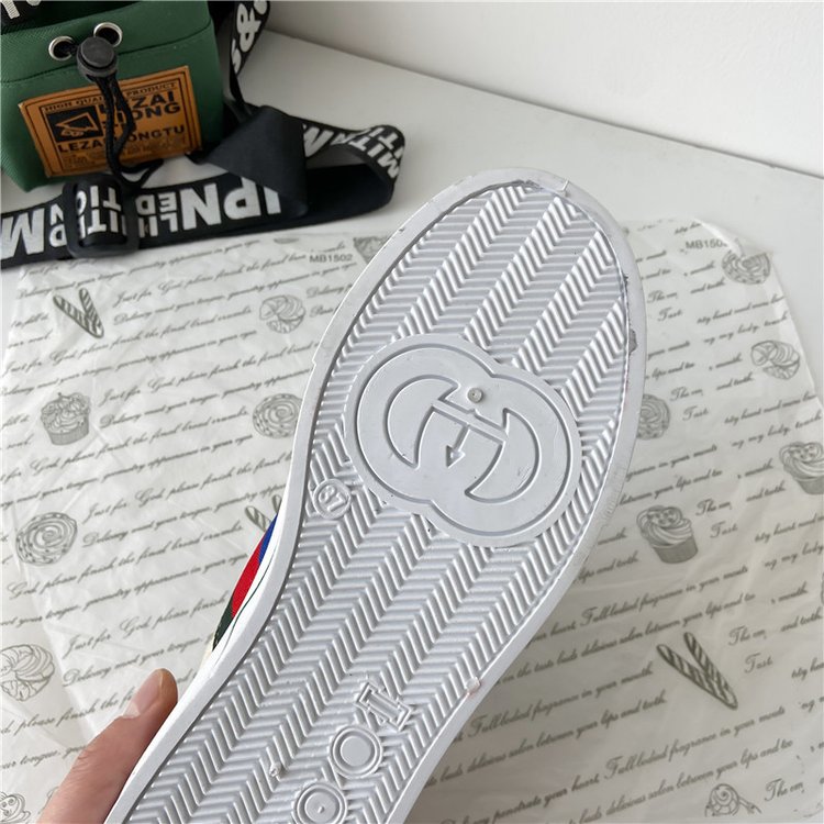 Fashionable Ulzzang Luxury Print Lace Up Flat Canvas Sneaker Shoes for Women