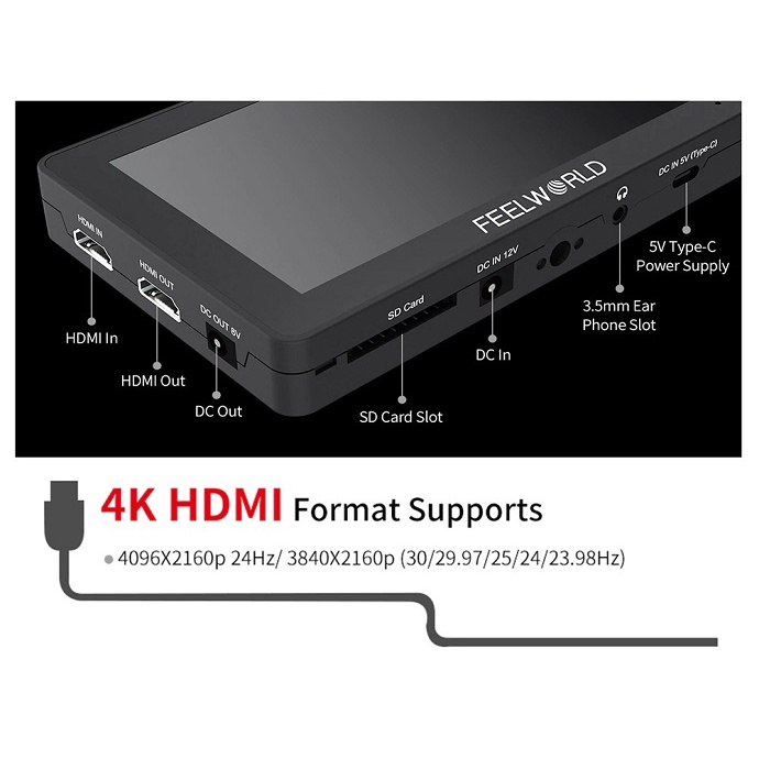 Màn hình F6 Plus 4K HDMI 5.5 inch 3D Touch giá rẻ