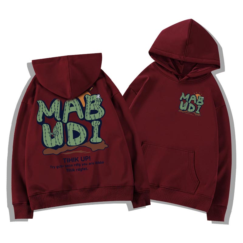 Áo hoodie SELVZE vải cotton cỡ lớn in hình thời trang chất lượng cao cho nữ