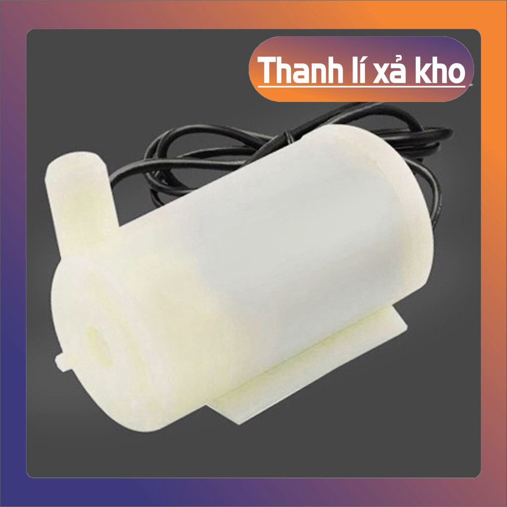 (Thanh Lý) Máy Bơm Nước Loại Nhỏ Cho Hồ Cá DC 3V / 4.5V 100L / H