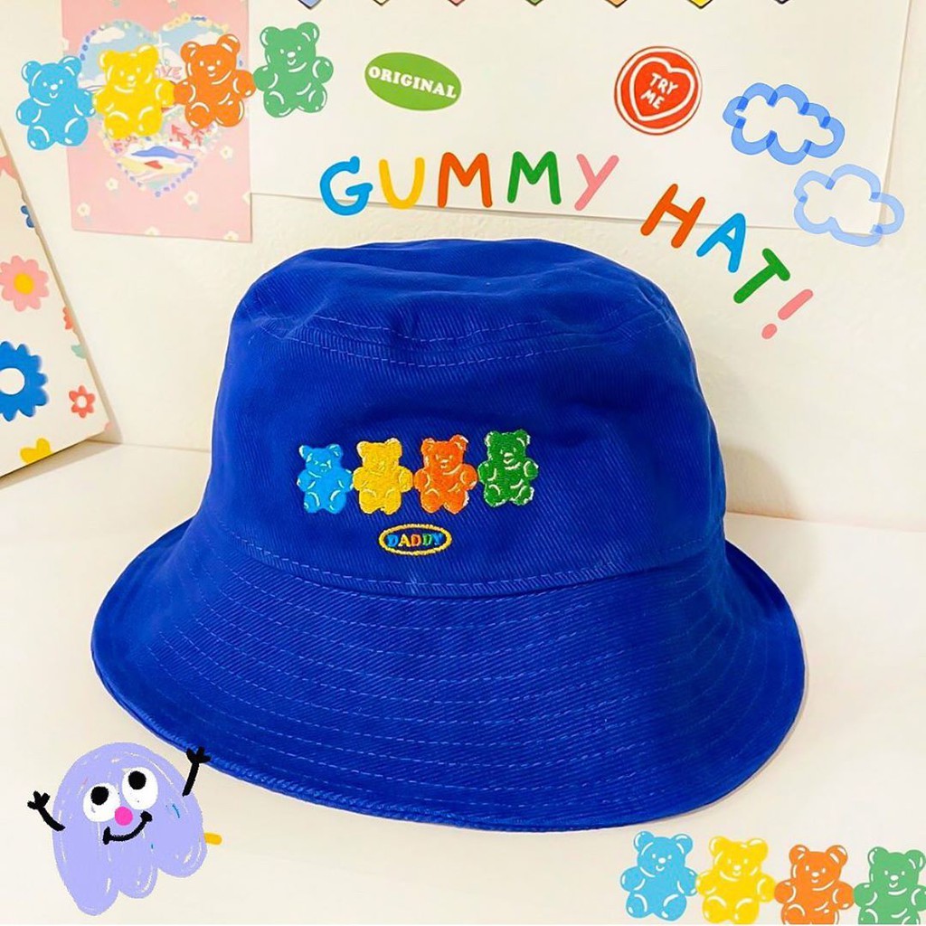Nón Bucket Gấu Đáng Yêu