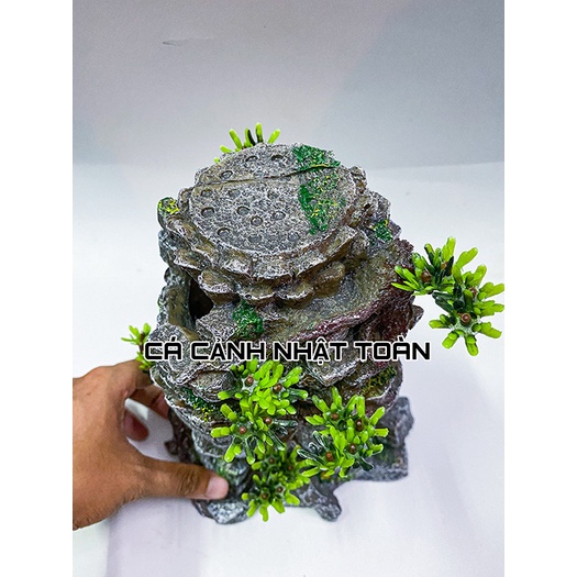 TIỂU CẢNH ANGKOR TRANG TRÍ TIỂU CẢNH BỂ CÁ 16X25X15CM