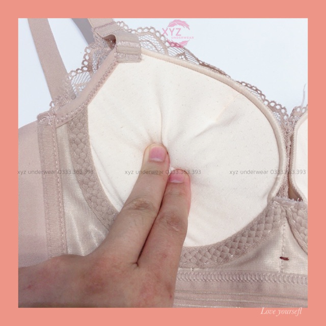 (Video+ đệm 4cm ) Áo lót nữ không gọng đệm 4cm siêu mềm ,nâng đẩy, che mỡ lưng XYZ 8139.