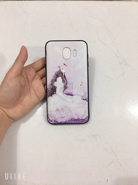 Ốp lưng cô gái váy trắng sam sung J4