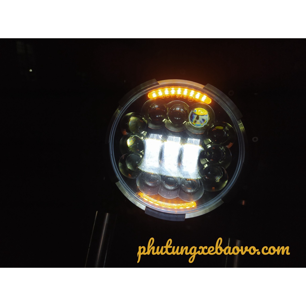 Đèn pha led DAYMAKER 70w 7inch hàng nhập khẩu siêu sáng siêu bền