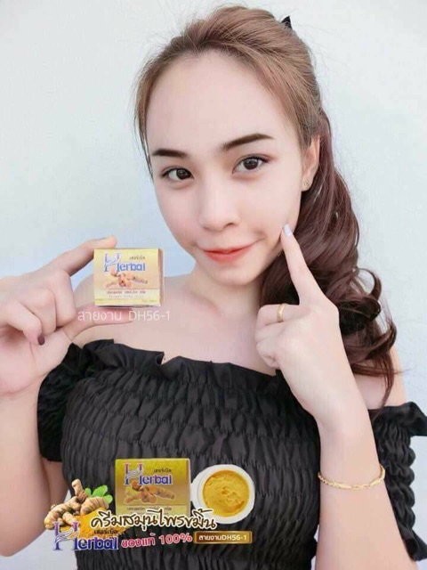 Kem nghệ dưỡng trắng da,mụn,thâm TURMERIC HERBAL CREAM