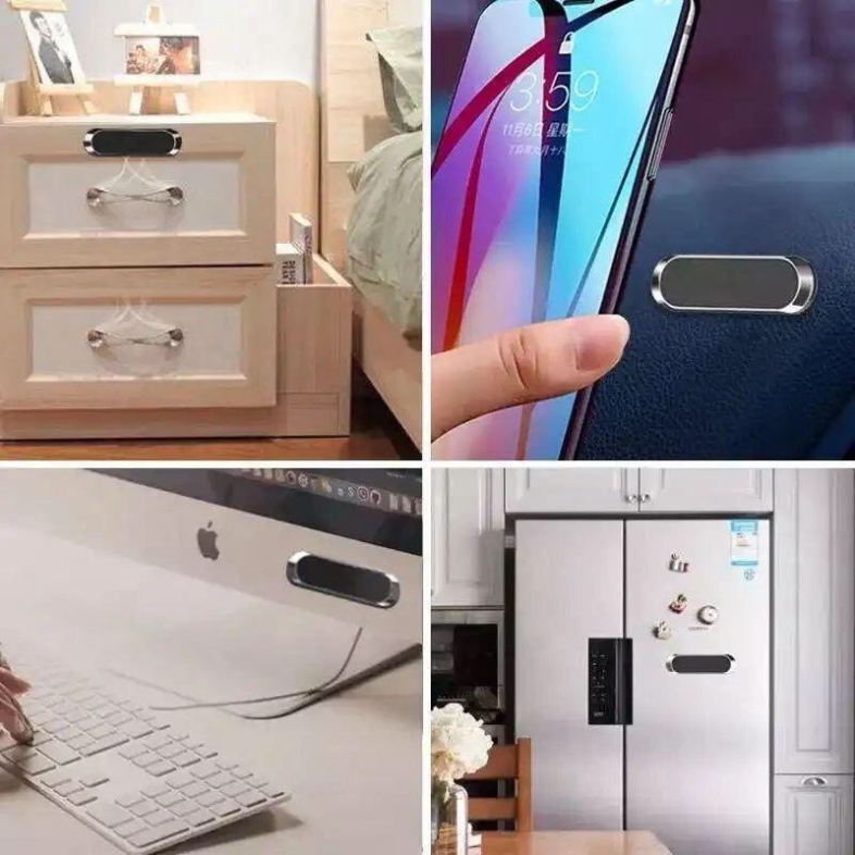 Giá đỡ điện thoại trên ô tô - kẹp điện thoại nam châm từ tính hít cực mạnh xoay 360 độ
