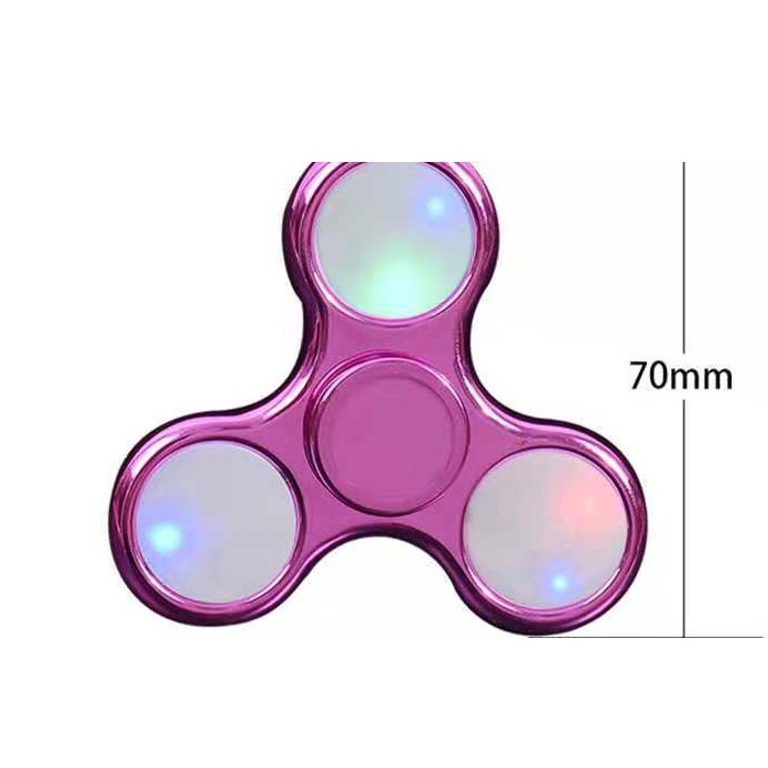 Đồ chơi con quay spinner có phát sáng nhiều màu giúp trẻ giải trí sau những giờ học căng thẳng