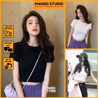 Áo thun crottop vải cotton !00%