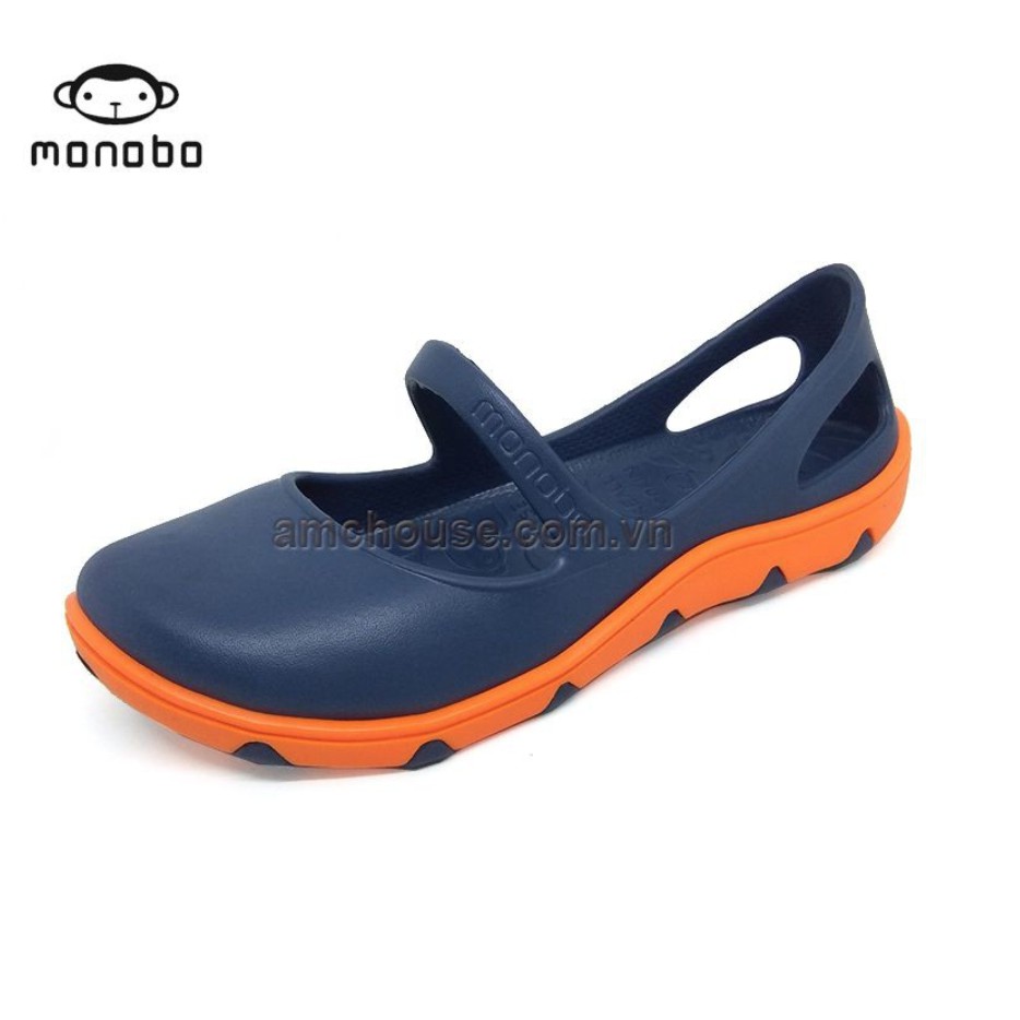 Giày Thái Lan nữ Monobo Tammy – Ghi đế cam - Giày Nhựa Chuyên Dụng Đi Mưa Thời Trang, Chống Trơn Trượt - TB-G-TM-GC | BigBuy360 - bigbuy360.vn