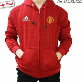 Áo khoác / áo khoác mới nhất / dây kéo manchester united đỏ ♛➬ ql