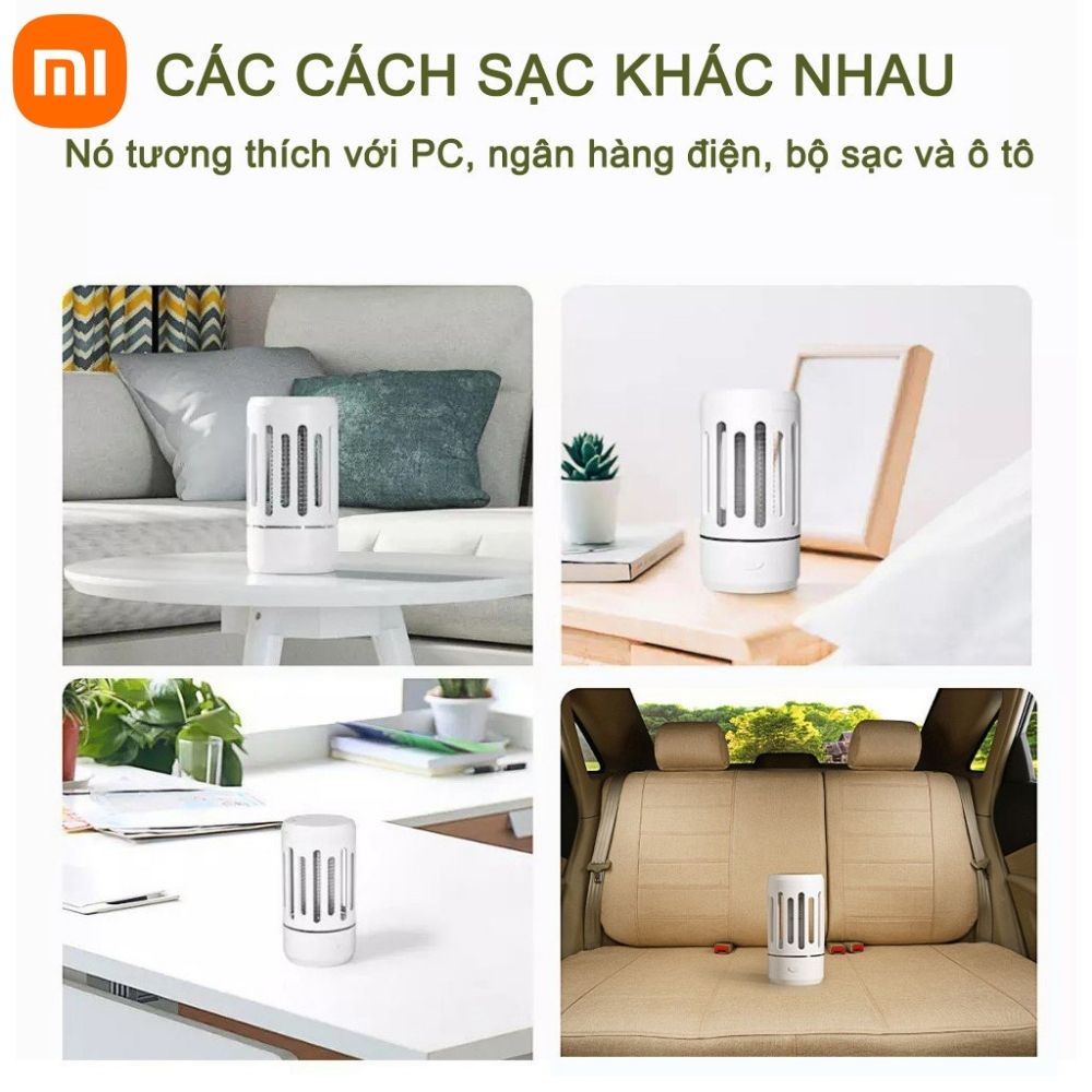 Đèn Bắt Muỗi , Máy Bắt Muỗi Thông Minh xiaomi Qiao Qingting Cleanfly Y8EK, Đèn Led Tím Thu Hút Côn Trùng, An Toàn