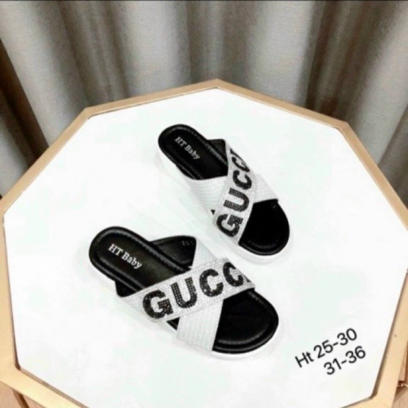 Sục cao gót Gucci đá 26-36