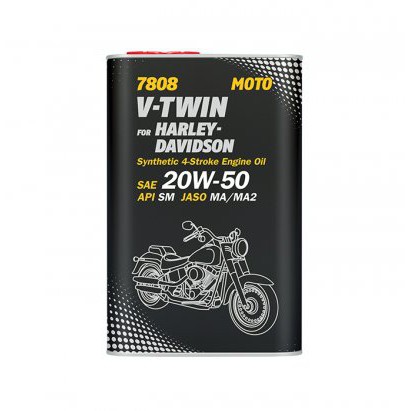 Nhớt Xe Harley Davidson V-Twin - Mannol V-Twin For Harley Davidson 7808 20W-50 [1L]