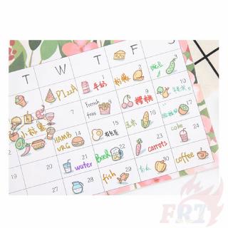 ❉ Funny Diary Label Stickers ❉6Sheet/Set DIY Diary Scrapbooking Decals Stickers