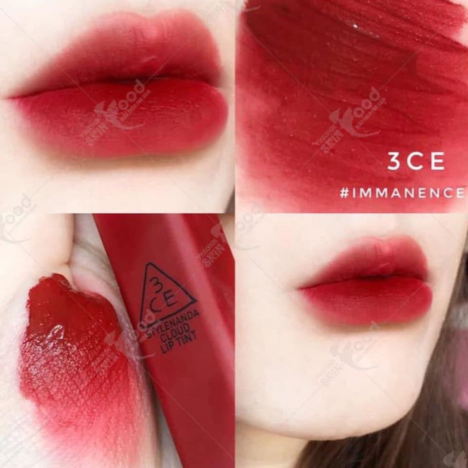 Son Tint Bóng 3CE Cho Đôi Môi Mọng Nước 5g BREAK ME Vintage Bouquet  SON KEM LÌ 3CE CLOUD LIP TINT Mịn Nhẹ Như Mây 4g