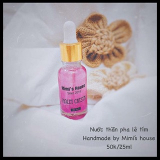 Nước Thần Pha Lê Tím Handmade Mimi's House