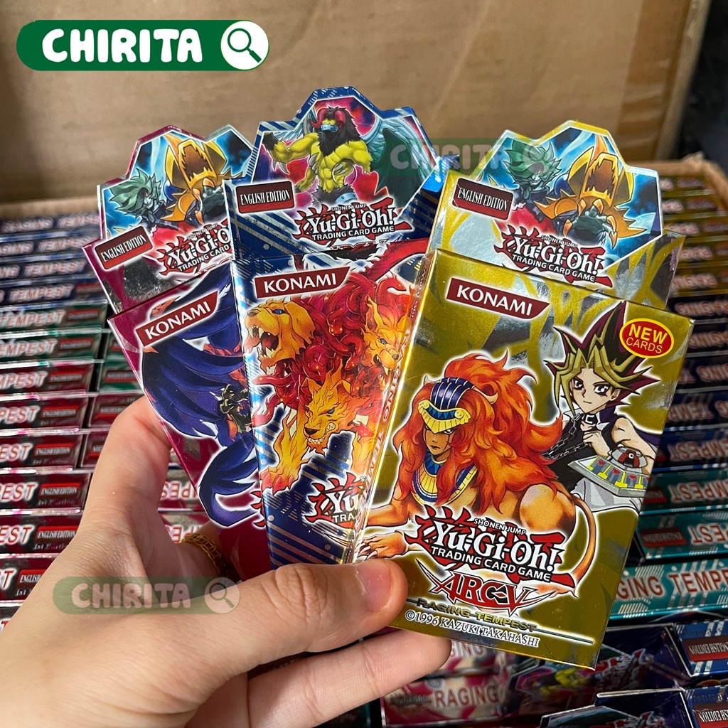 Bộ Bài YUGIOH Giấy Cứng - Gồm 25 Thẻ Bài Và 1 Lá Bài Hiếm Đồ Chơi Trẻ Em Chirita