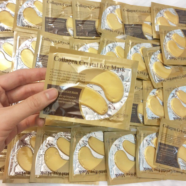 Combo 100 Mặt Nạ mắt Crystal Eyes Collagen