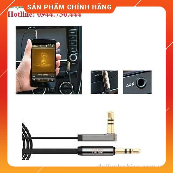 Dây loa 3.5mm đầu bẻ góc 90 5m UGREEN 10729 dailyphukien