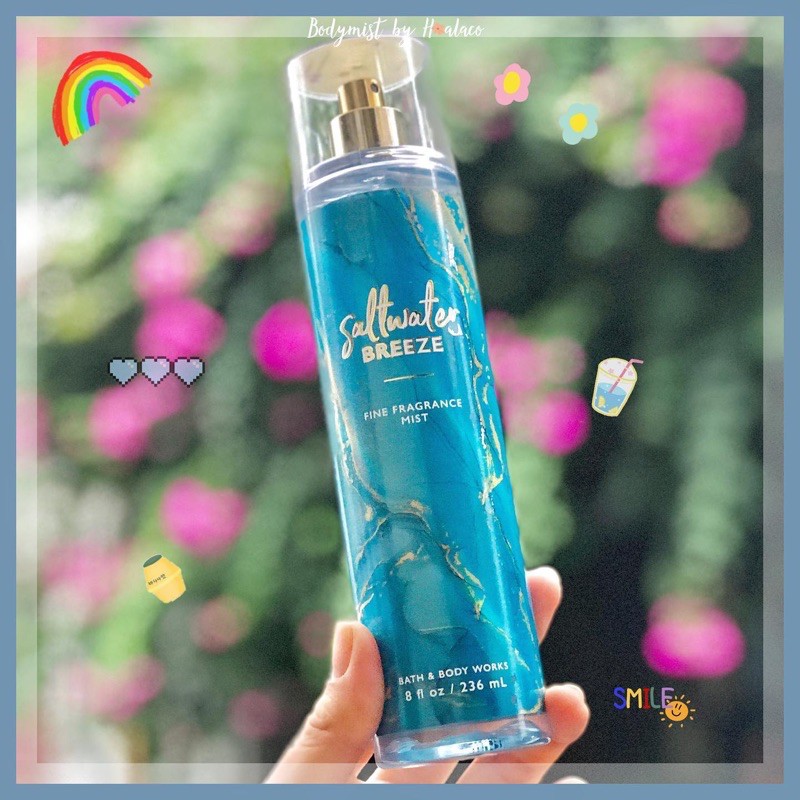 BODY MIST Xịt thơm toàn thân SALTWATER BREEZE Bath body works