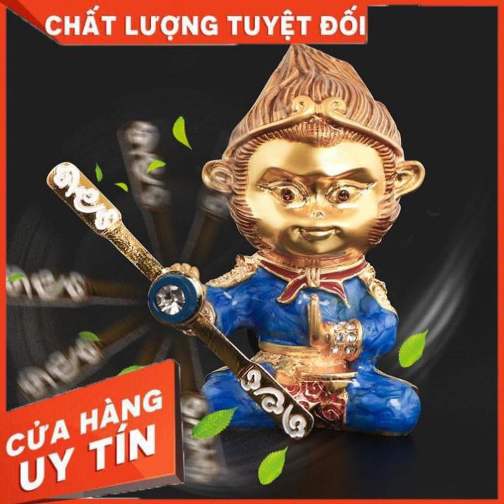 Quạt Thổi Nước Hoa Cài Cửa Gió Điều Hòa Ô Tô Hình Ngộ Không Màu Ngẫu Nhiên