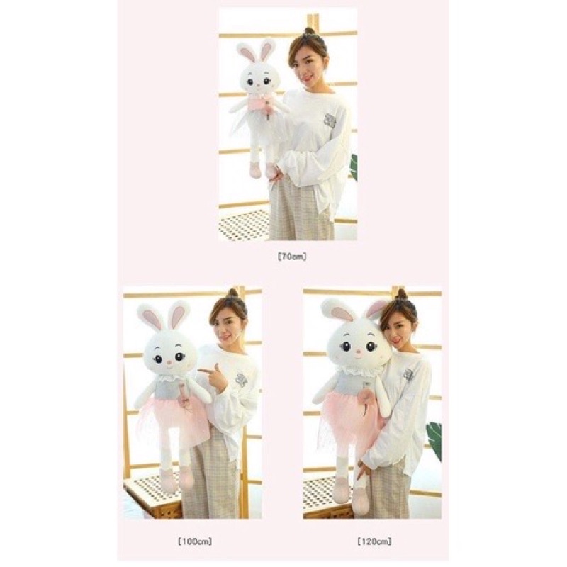 THỎ BÔNG VÁY REN ĐÁNG YÊU