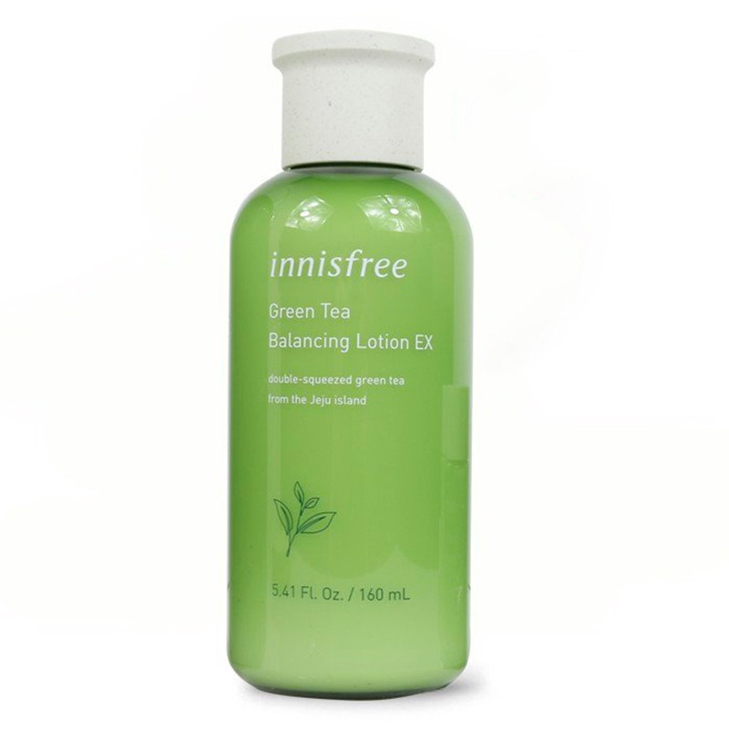 [ L&amp;V] Nước Hoa Hồng Trà Xanh Innisfree Green Tea Skin EX 160ml - ADS COSMETIC