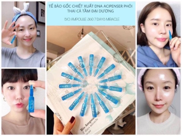 Tế bào gốc Bio Ampoule 360 Genie- Tách lẻ. Hàng date mới