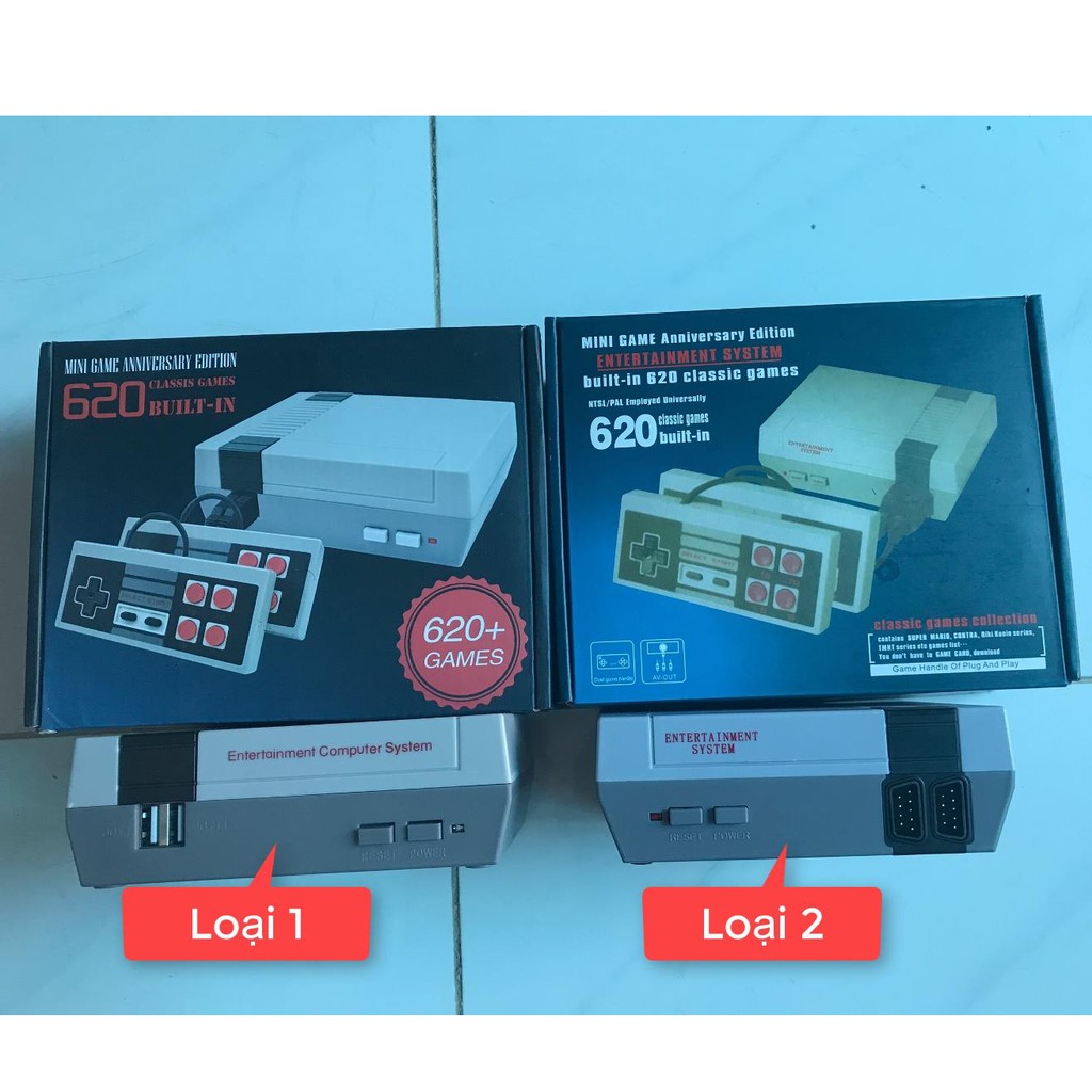 Máy Chơi Game 4 Nút 620 IN 1 Phiên Bản Đặc Biệt Hình ảnh HD tay cầm usb xịn