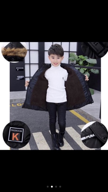 ÁO KHOÁC LÓT NỈ BÉ TRAI