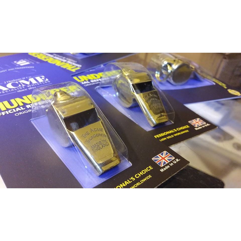 Còi đồng thể thao, dã ngoại, edc cao cấp Acme Thunderer England