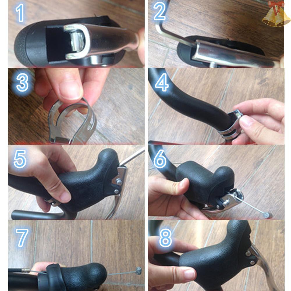 1 Cặp Tay Thắng Xe Đạp Bằng Hợp Kim Nhôm Chống Trượt