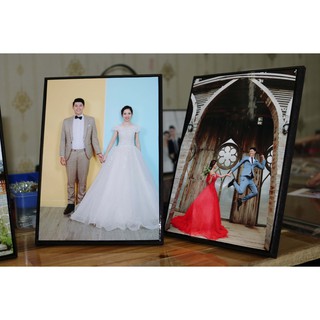 IN ẢNH ÉP GỖ 13X18(ĐỂ BÀN)