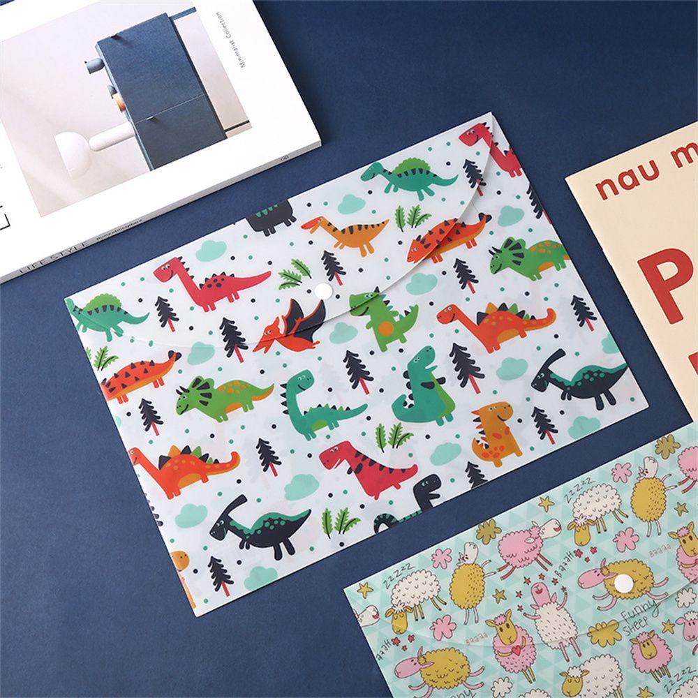 Túi Giấy Đựng Tài Liệu Họa Tiết Hoạt Hình Dễ Thương