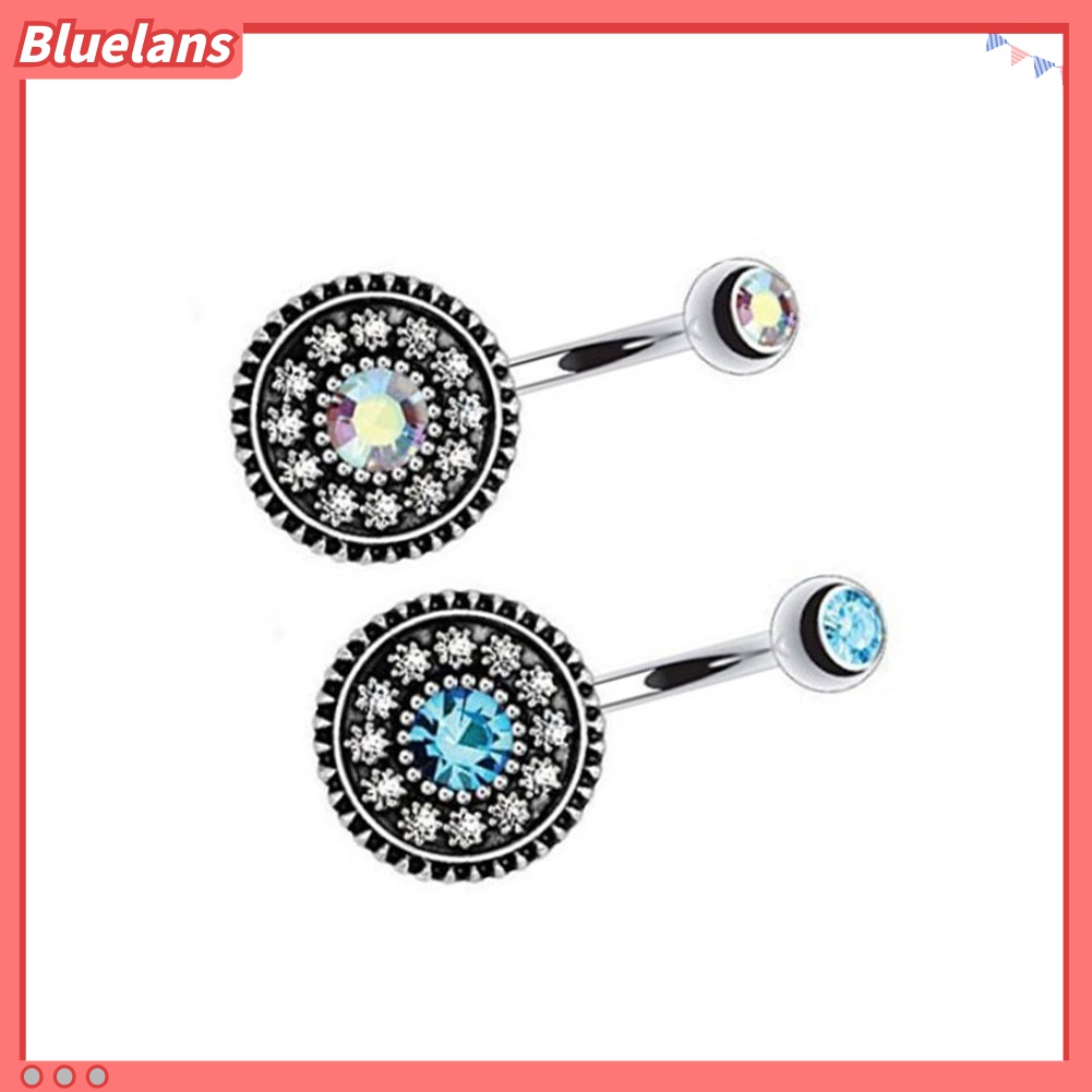 Set 2 Khuyên Rốn Thép Không Gỉ Cá Tính Cho Nữ