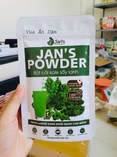 Bột cải Kale sấy lạnh Jan’s 50g